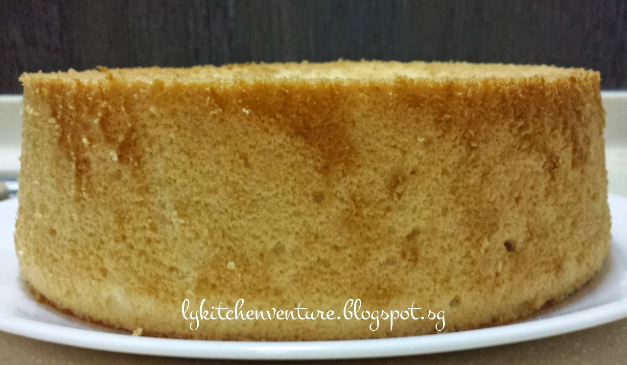 LY's Kitchen Ventures Yuzu Jam Chiffon Cake